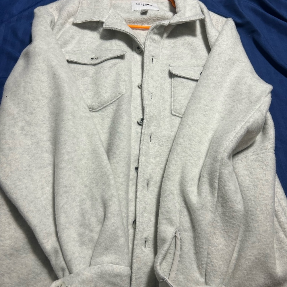 Goodfellow & Co Light Gray Fleece Flannel